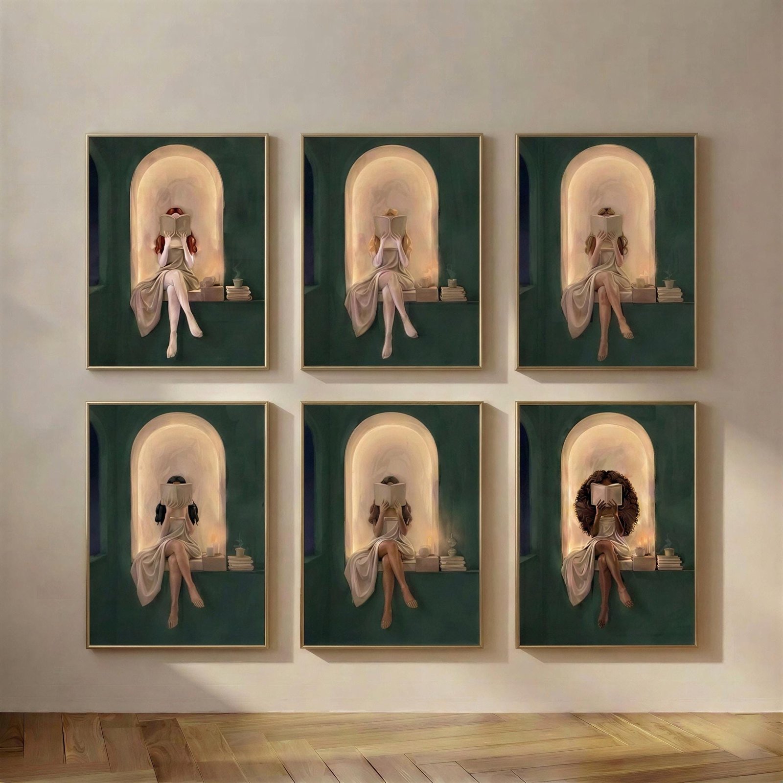 Dark Academia Wall Art Set of 6, view 3 of 3