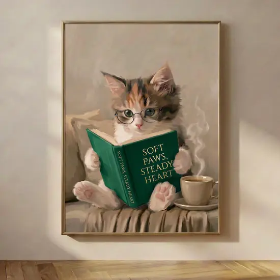 Calico Kitten Reading Book