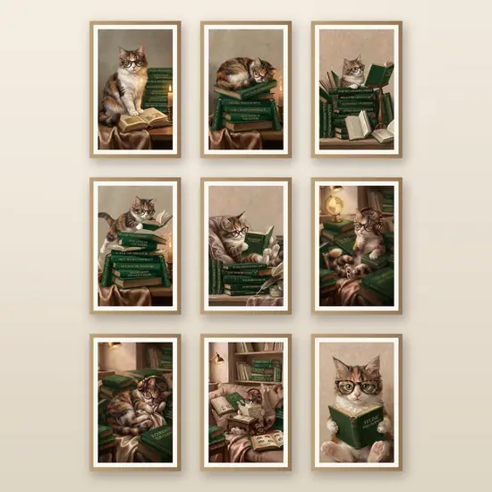 50 Reading Illustrations