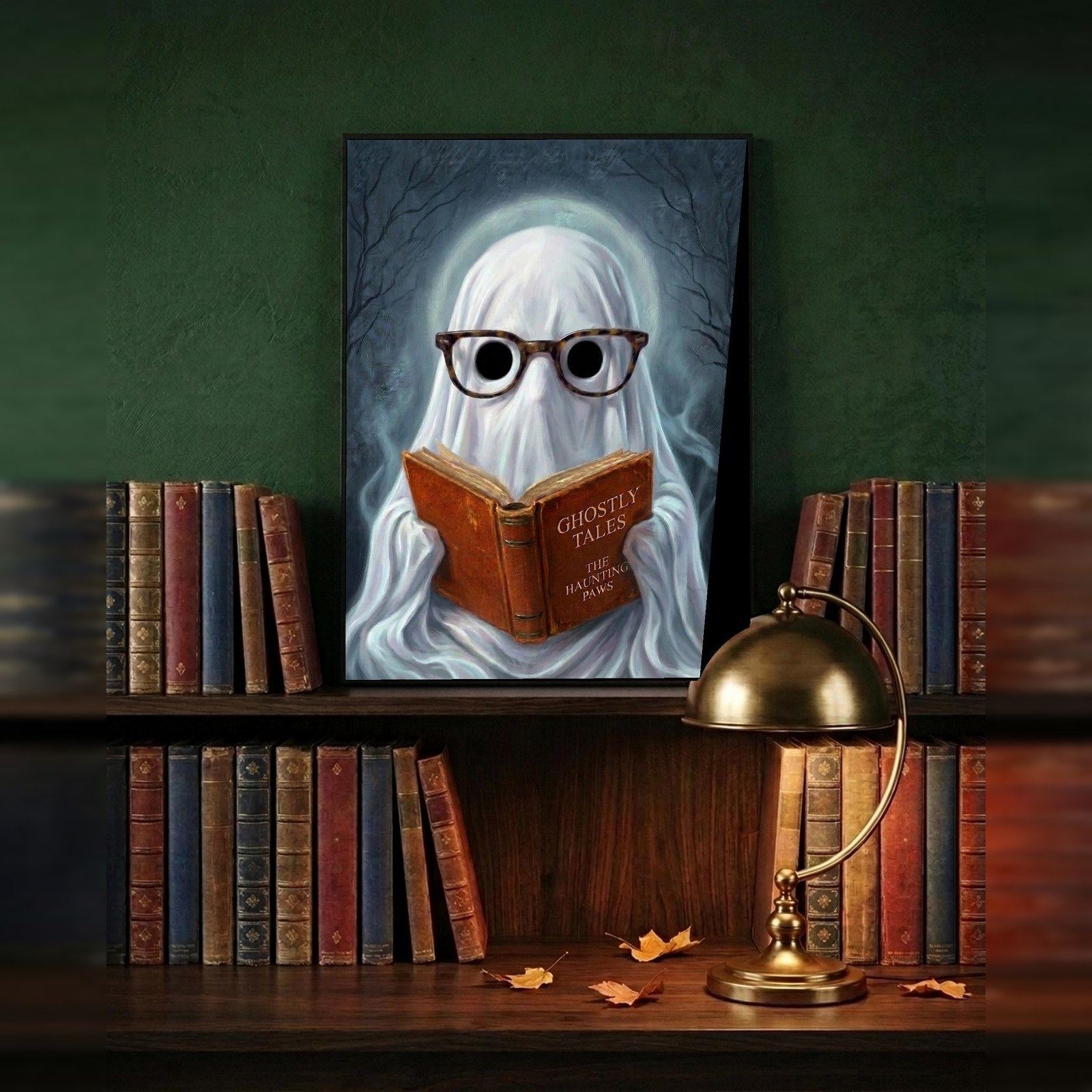 Ghost Reading Wall Art, view 2 of 4