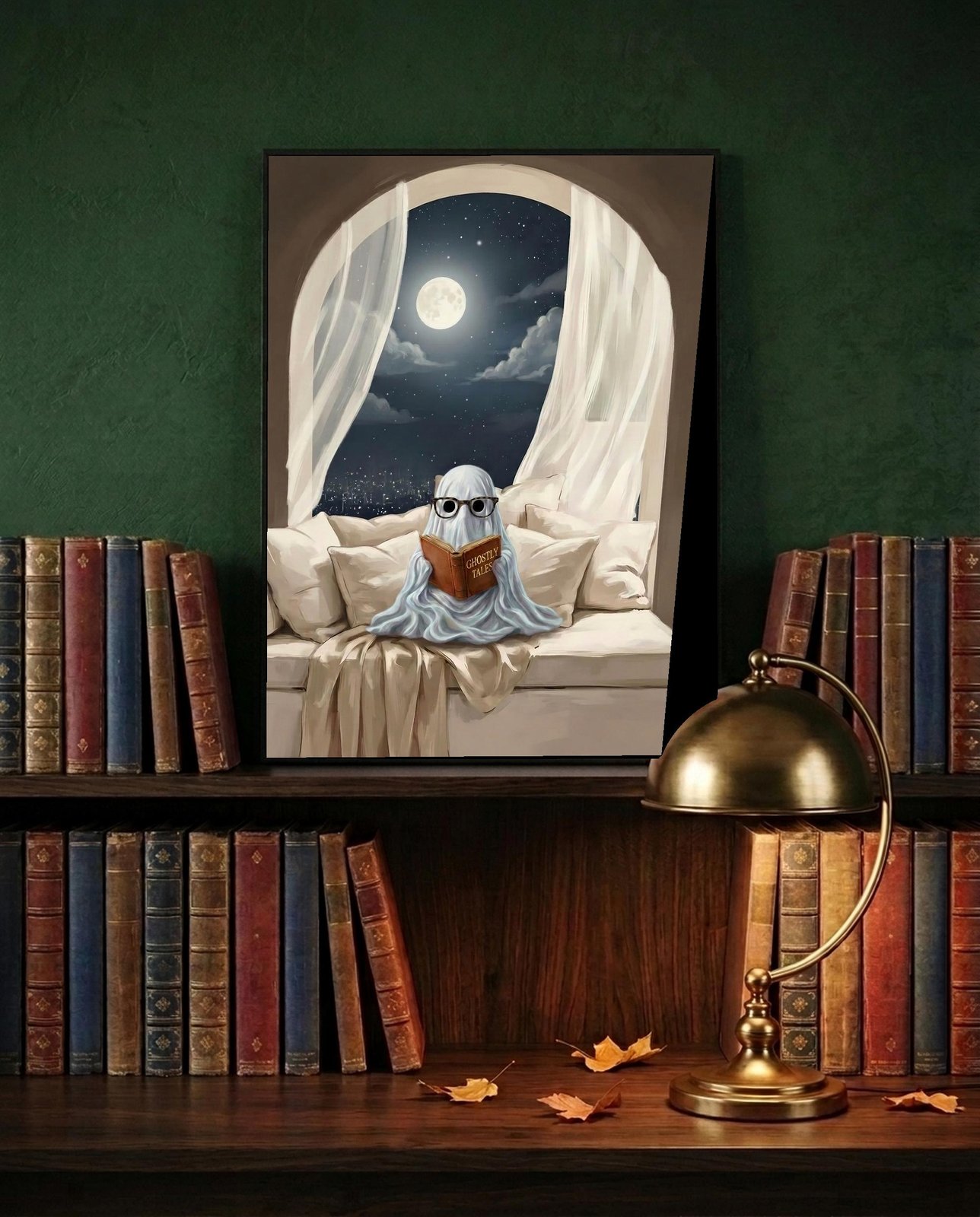 Moonlit Ghost Wall Art, view 3 of 4