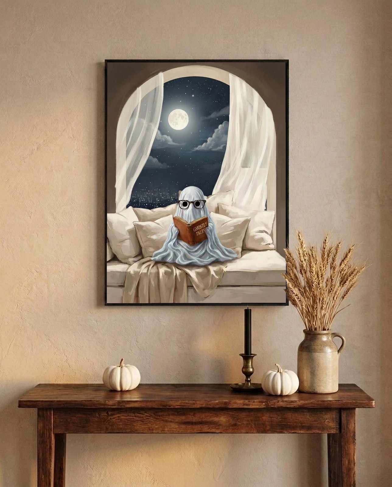 Moonlit Ghost Wall Art, view 4 of 4