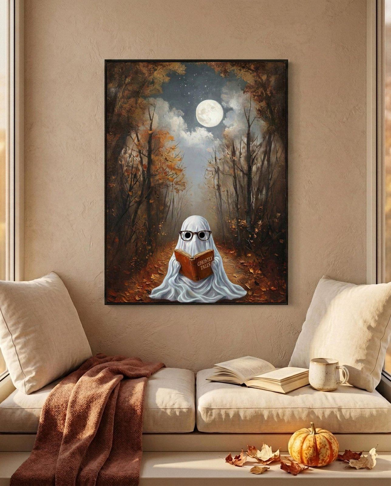 Autumn Woods Ghost Print, view 4 of 4