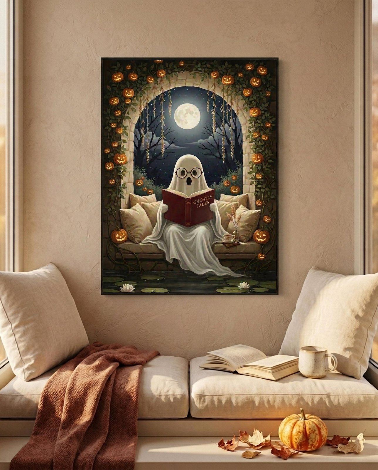 Pumpkin Arch Wall Art, view 4 of 4