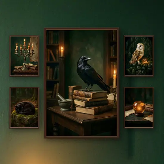 50+ Dark Academia Wall Art Prints