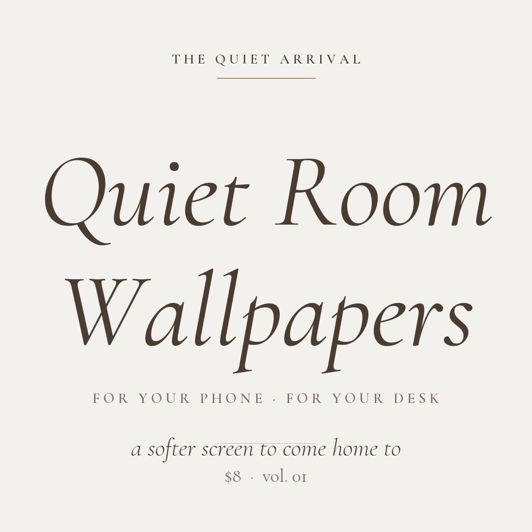 The Quiet Room — Volume 01