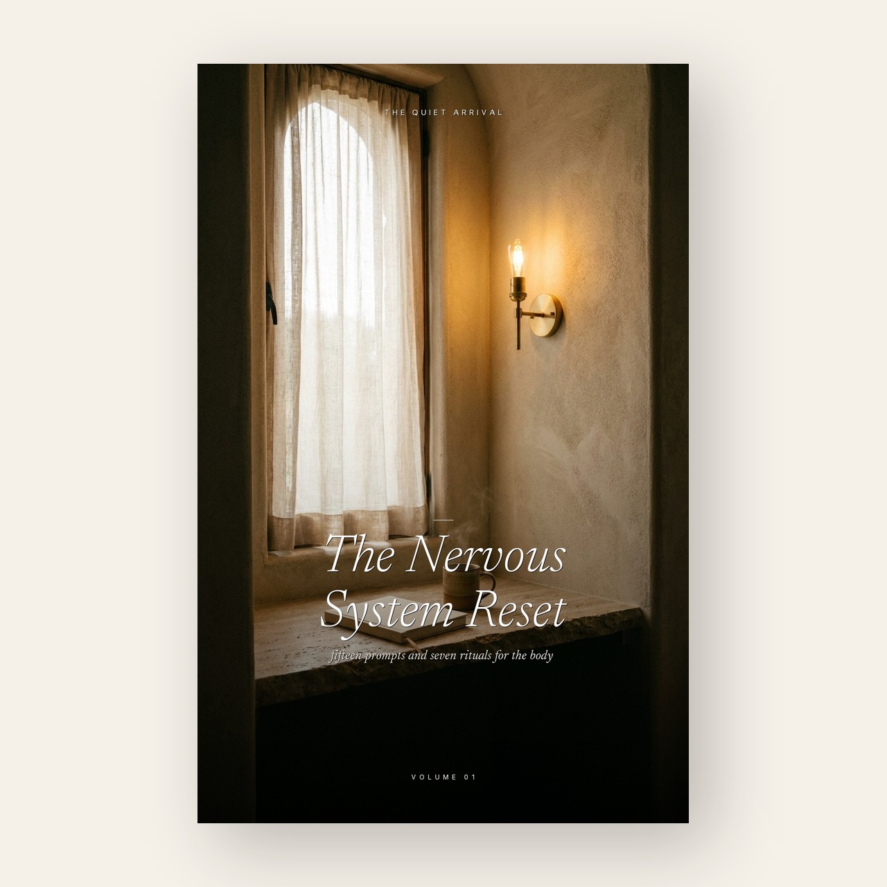 The Reset Guide cover, in scene