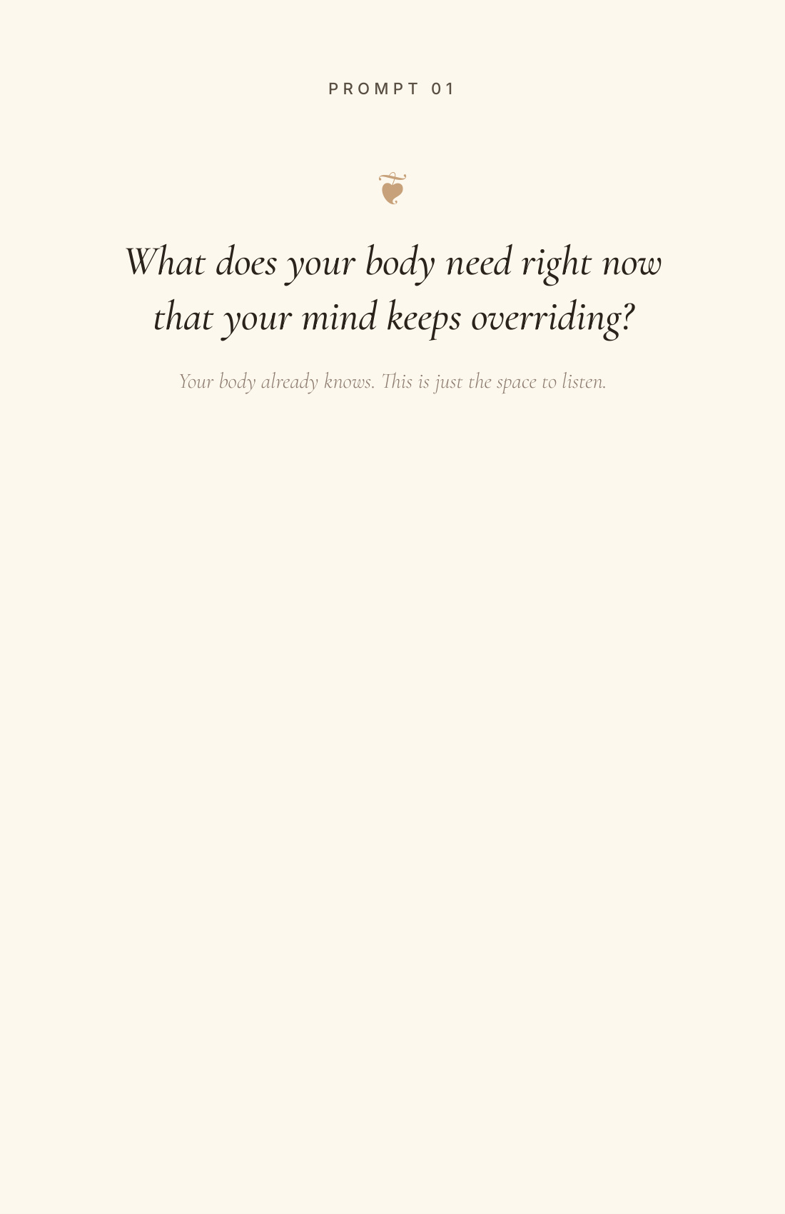 A page from the Reset Guide