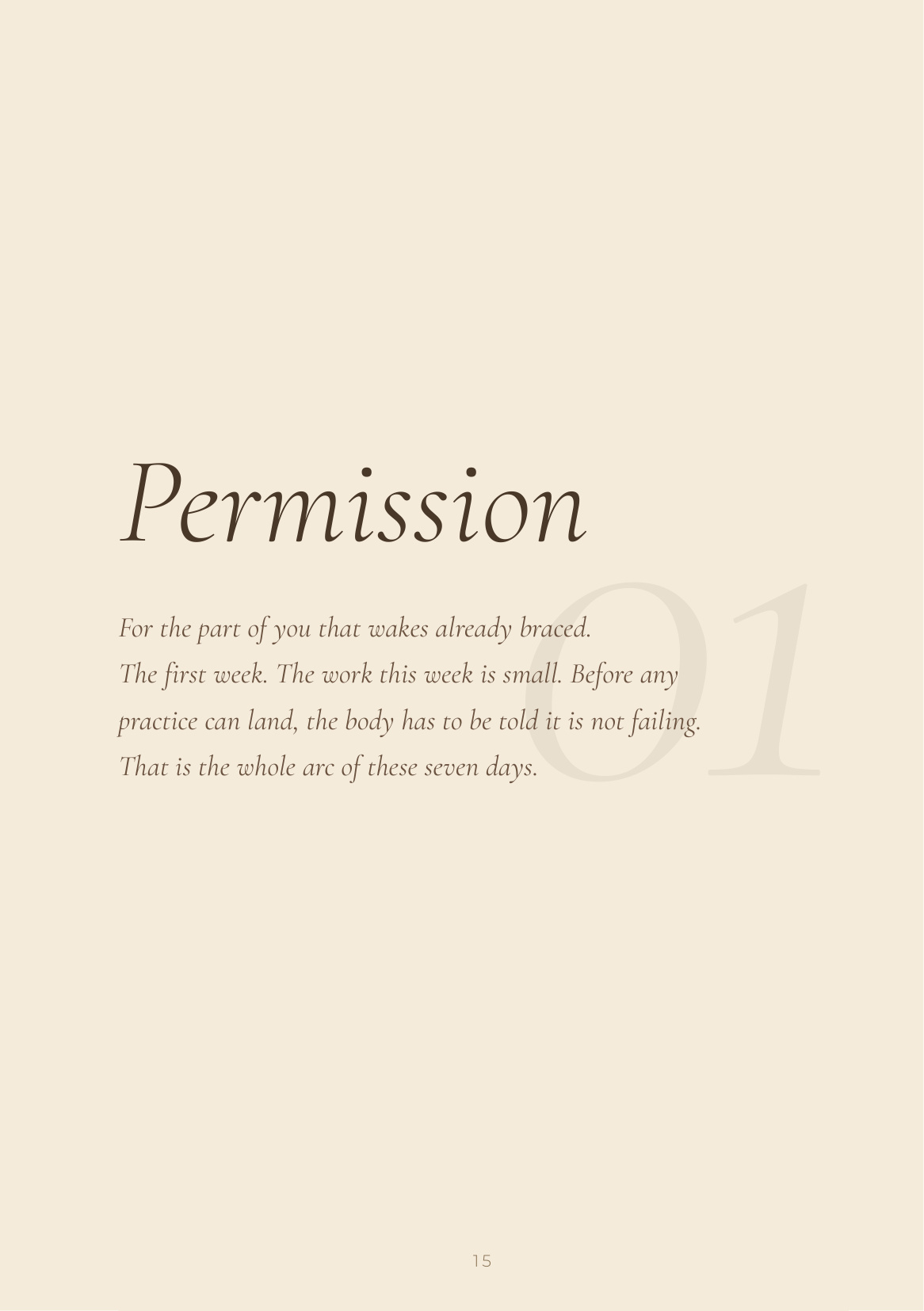 A page from Slow Mornings